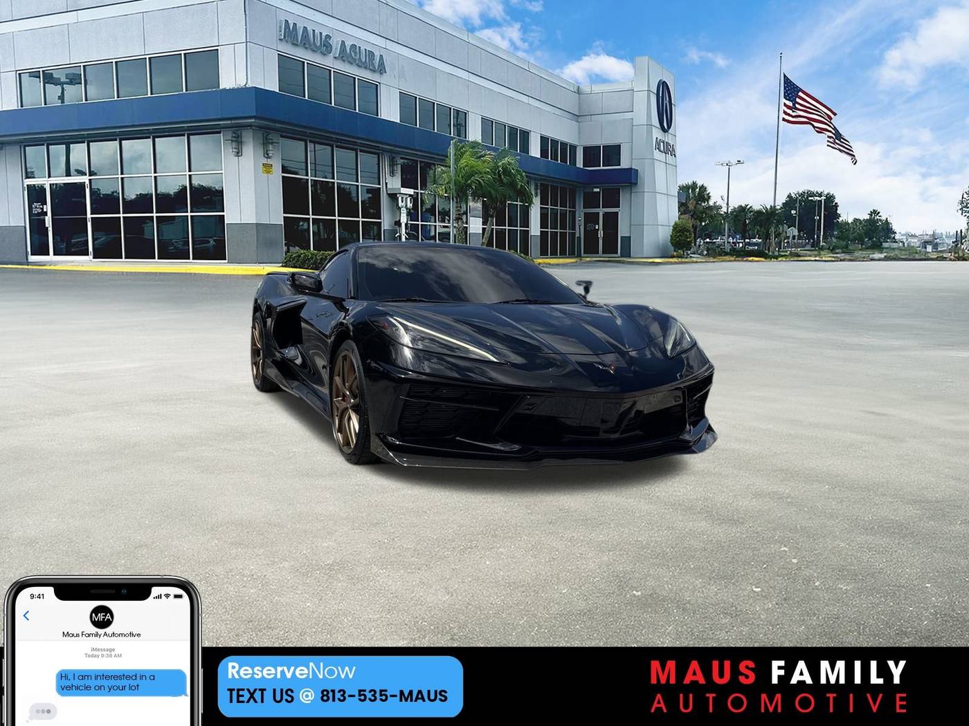 2021 Chevrolet Corvette 3LT — Convertible — 25,000 mi — Tampa, FL