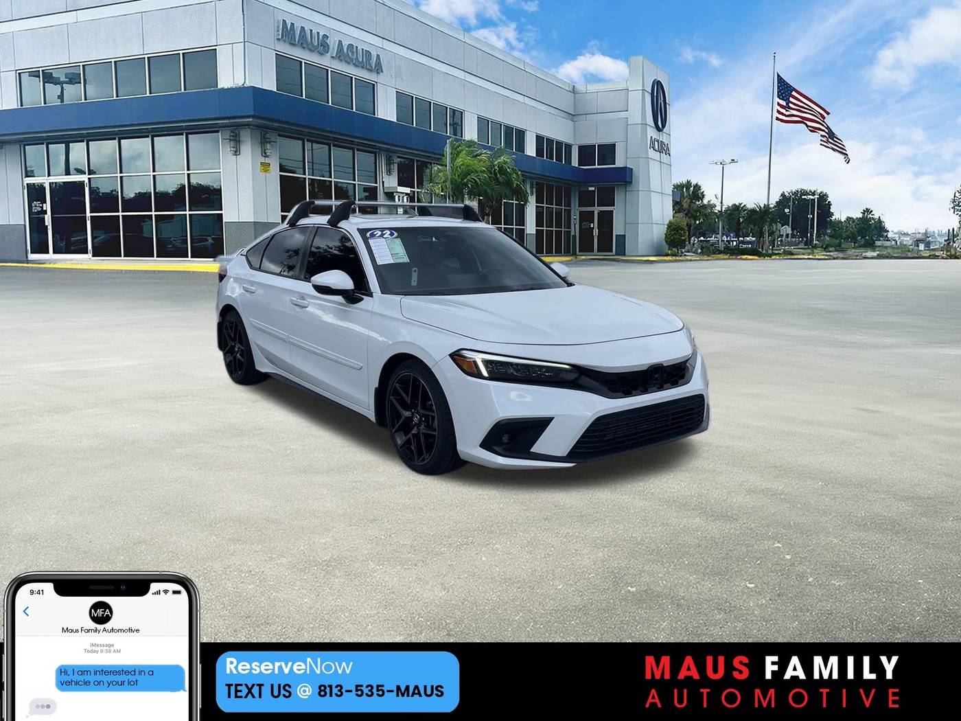 2022 Honda Civic Sport Touring — Hatchback — 35,145 mi — Tampa, FL