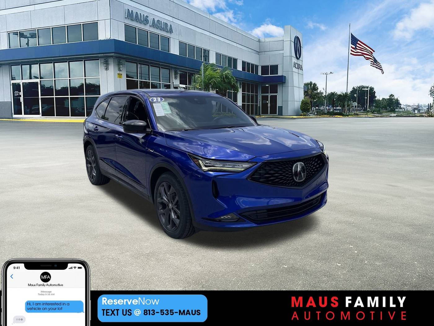 2023 Acura MDX A-Spec Package — SUV — 54,758 mi — Tampa, FL