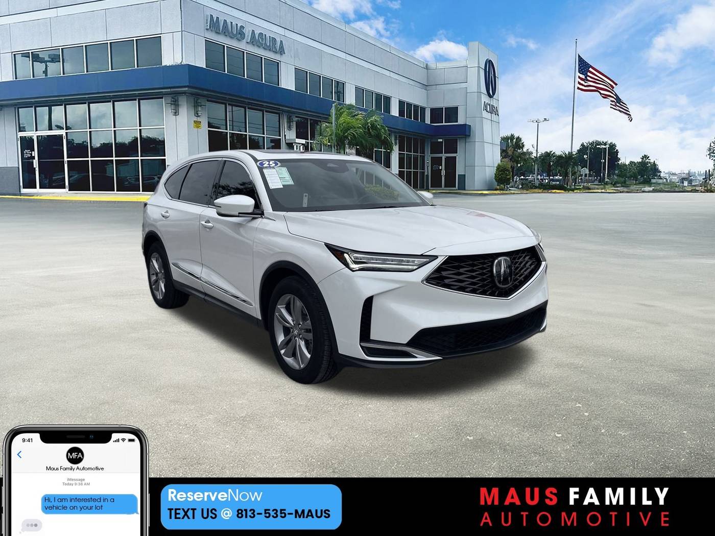 2025 Acura MDX Base — SUV — 6,026 mi — Tampa, FL