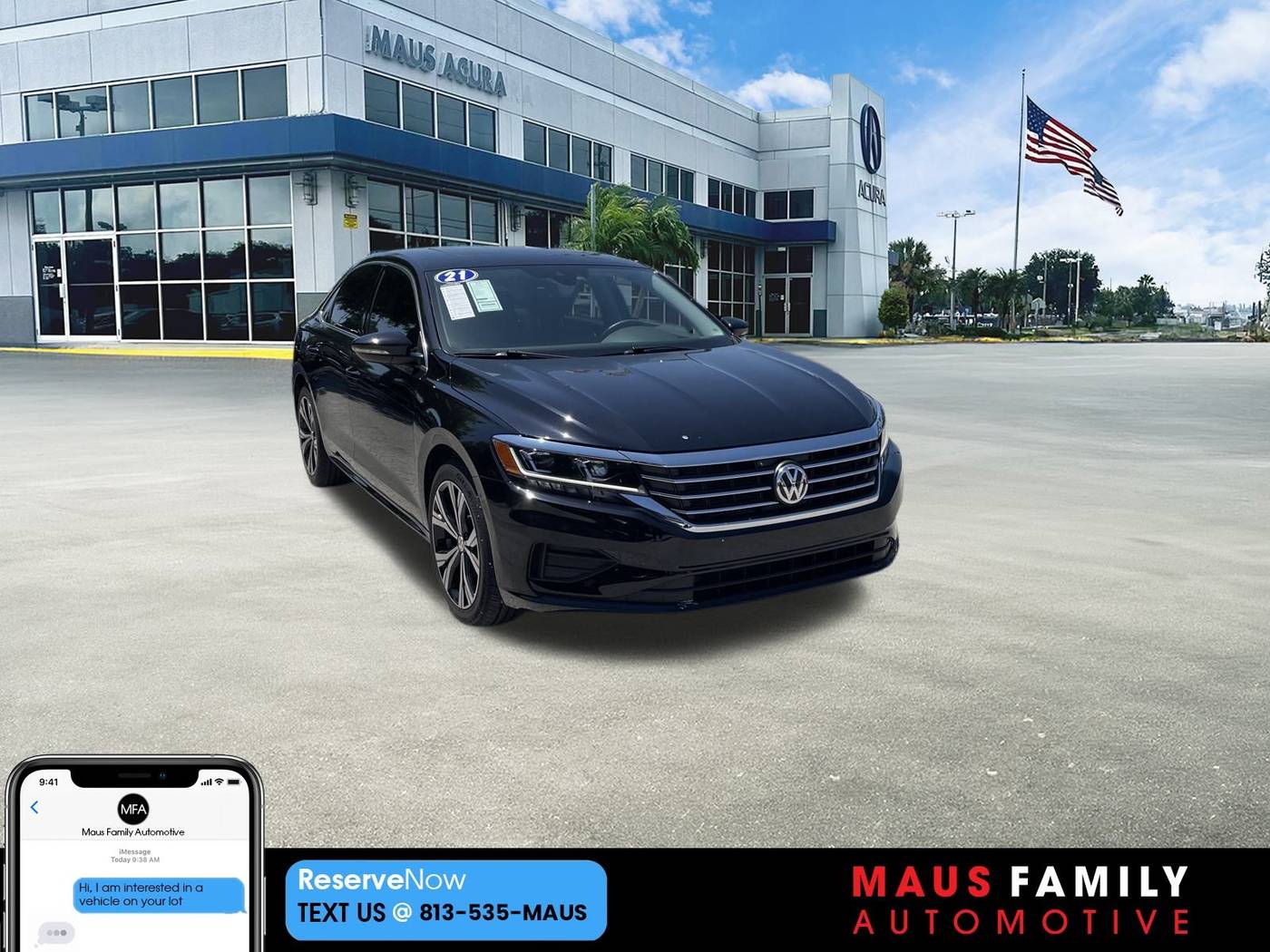 2021 Volkswagen Passat SE — Sedan — 15,338 mi — Tampa, FL