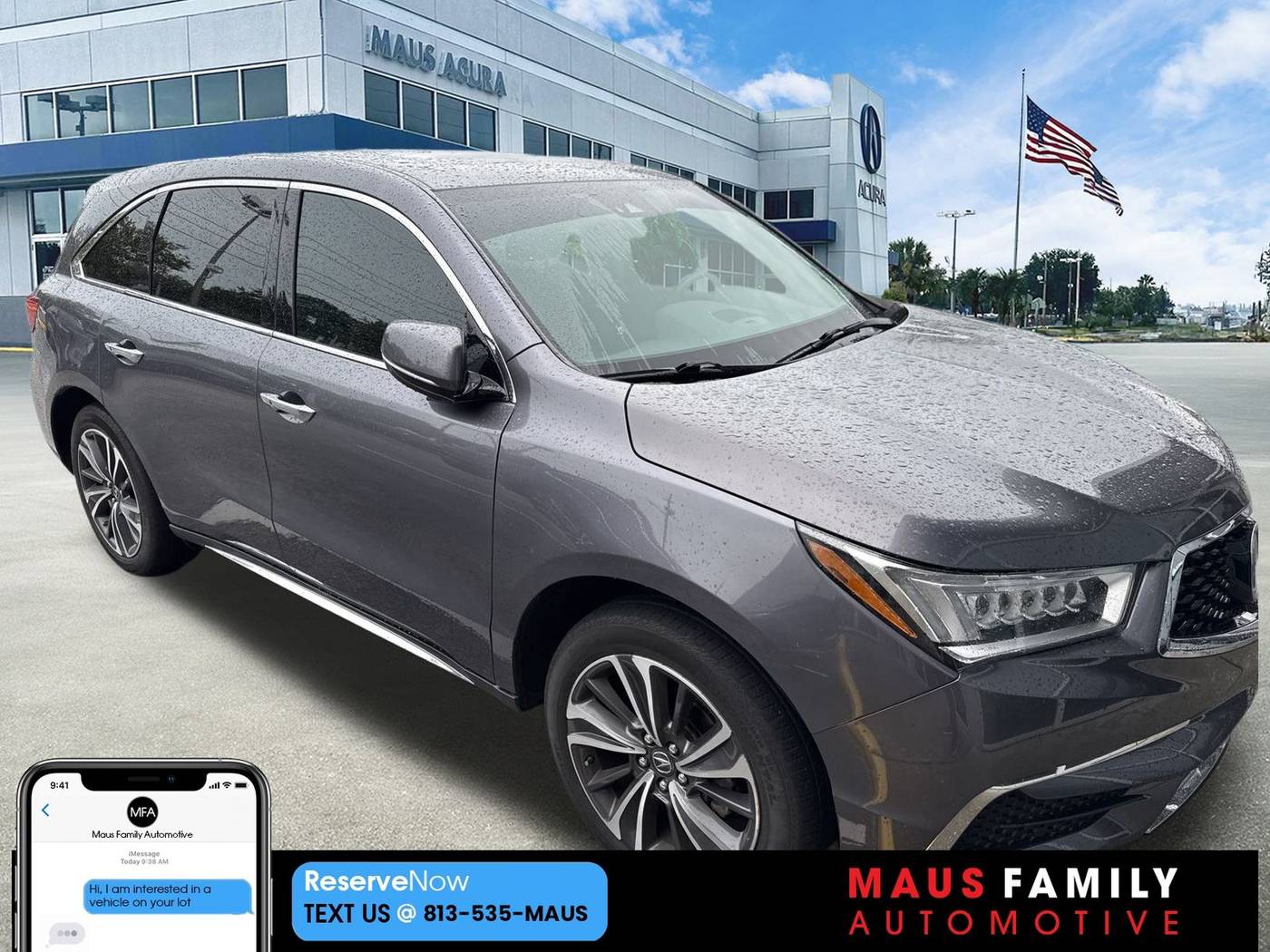 2020 Acura MDX Technology Package — SUV — 38,618 mi — Tampa, FL