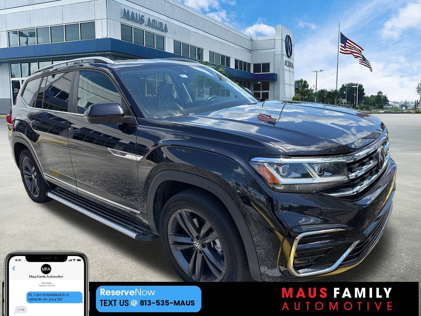 2022 Volkswagen Atlas SEL R-Line — SUV — 64,939 mi — Tampa, FL