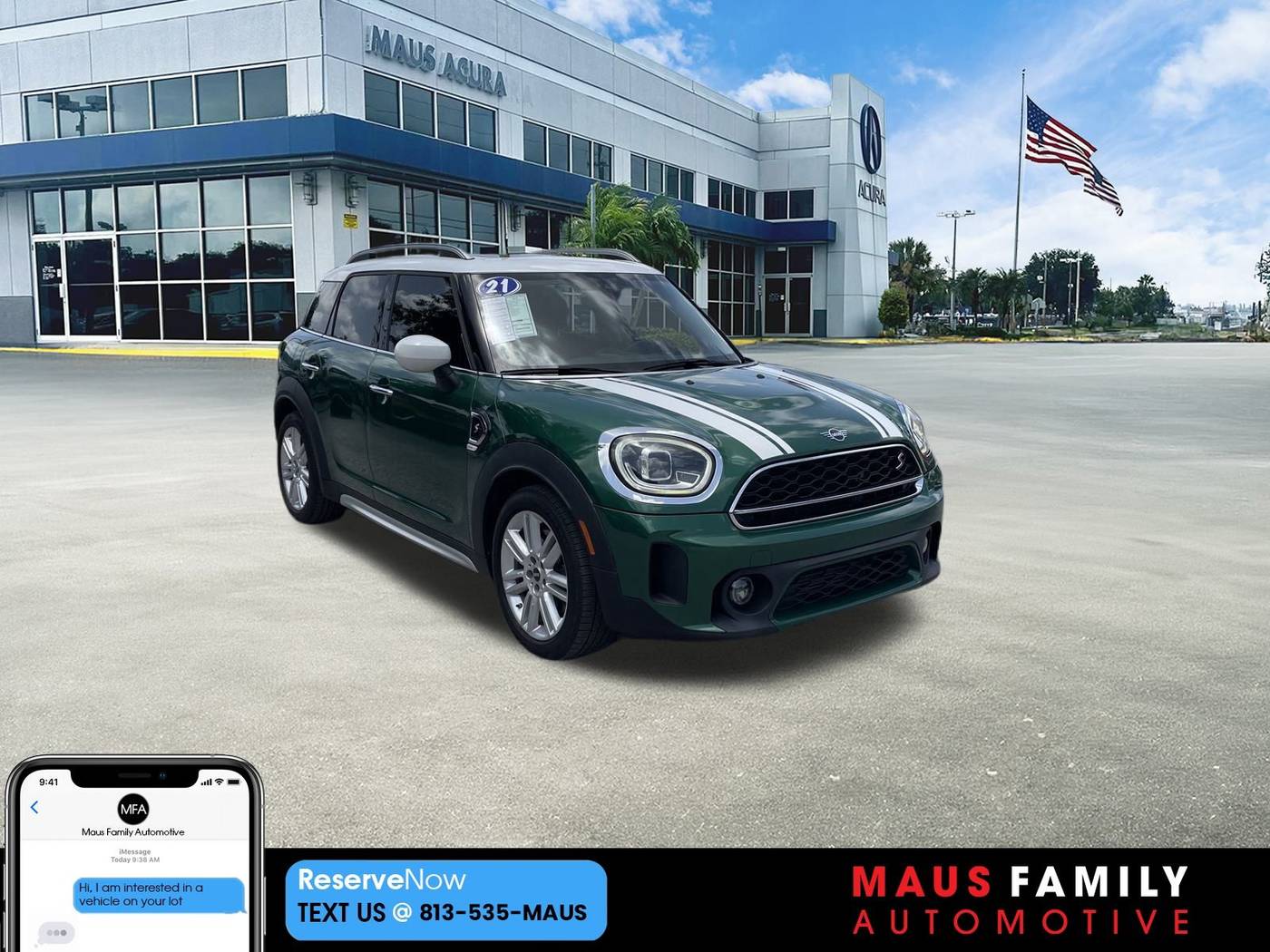 2021 MINI Countryman Cooper S — SUV — 64,052 mi — Tampa, FL