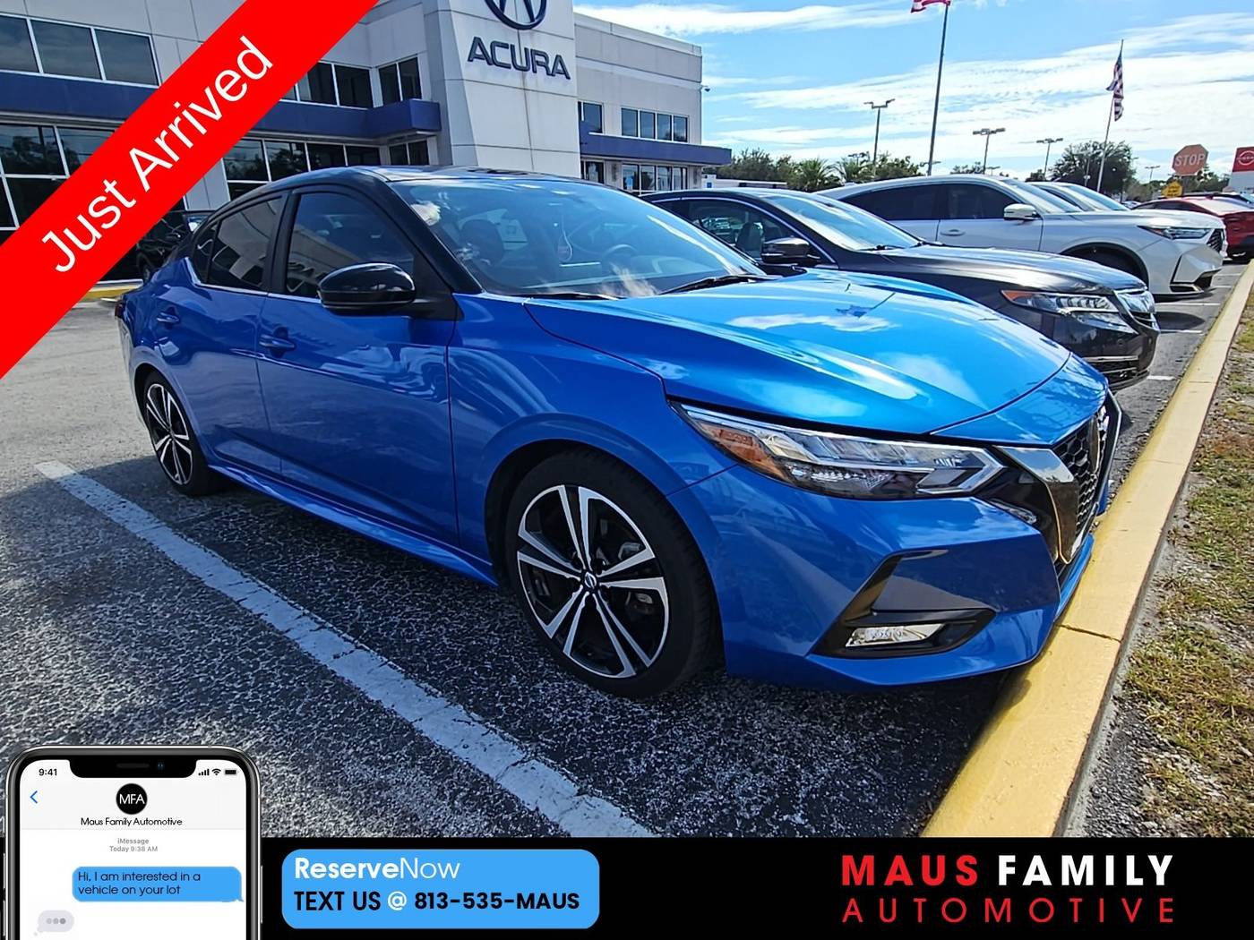 2021 Nissan Sentra SR — Sedan — 49,266 mi — Tampa, FL