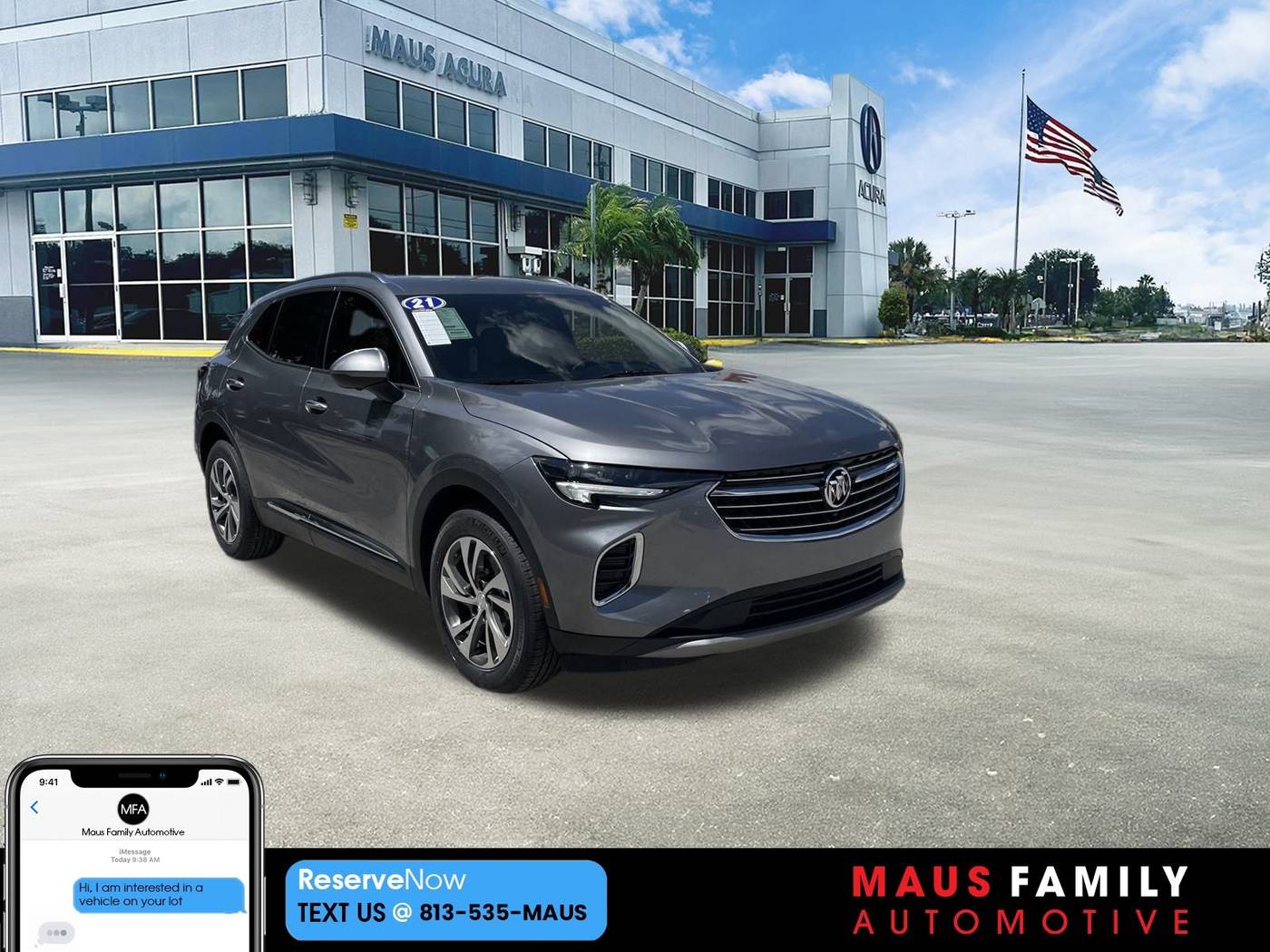2021 Buick Envision Essence — SUV — 33,297 mi — Tampa, FL
