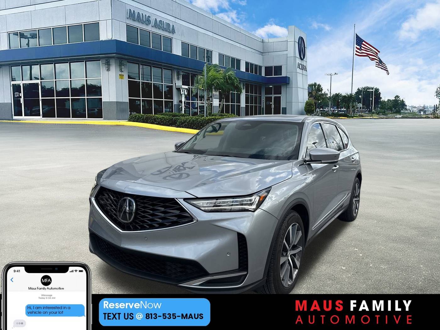2025 Acura MDX Technology Package — SUV — 7,117 mi — Tampa, FL