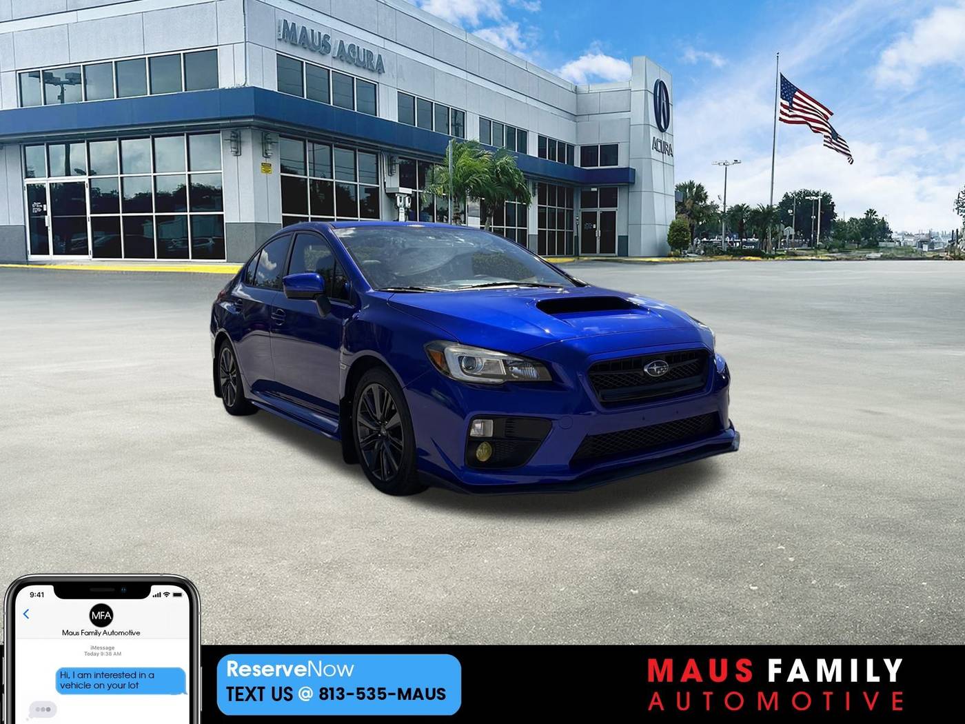 2015 Subaru WRX Limited — Sedan — 65,310 mi — Tampa, FL