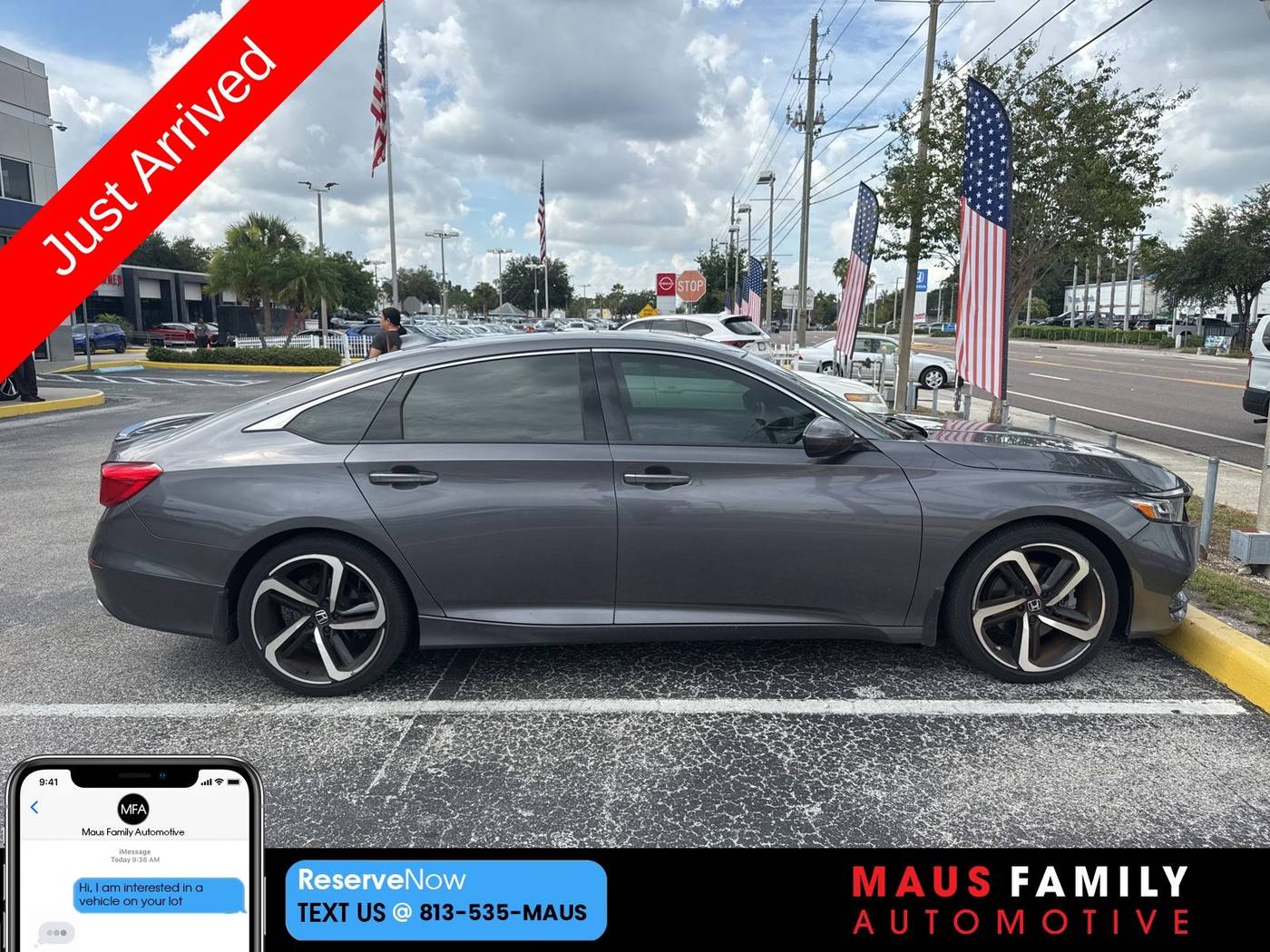 2019 Honda Accord Sport — Sedan — 52,374 mi — Tampa, FL