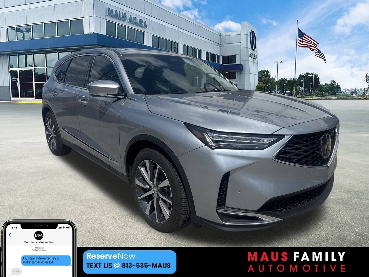 2025 Acura MDX Technology Package — SUV — 6,707 mi — Tampa, FL