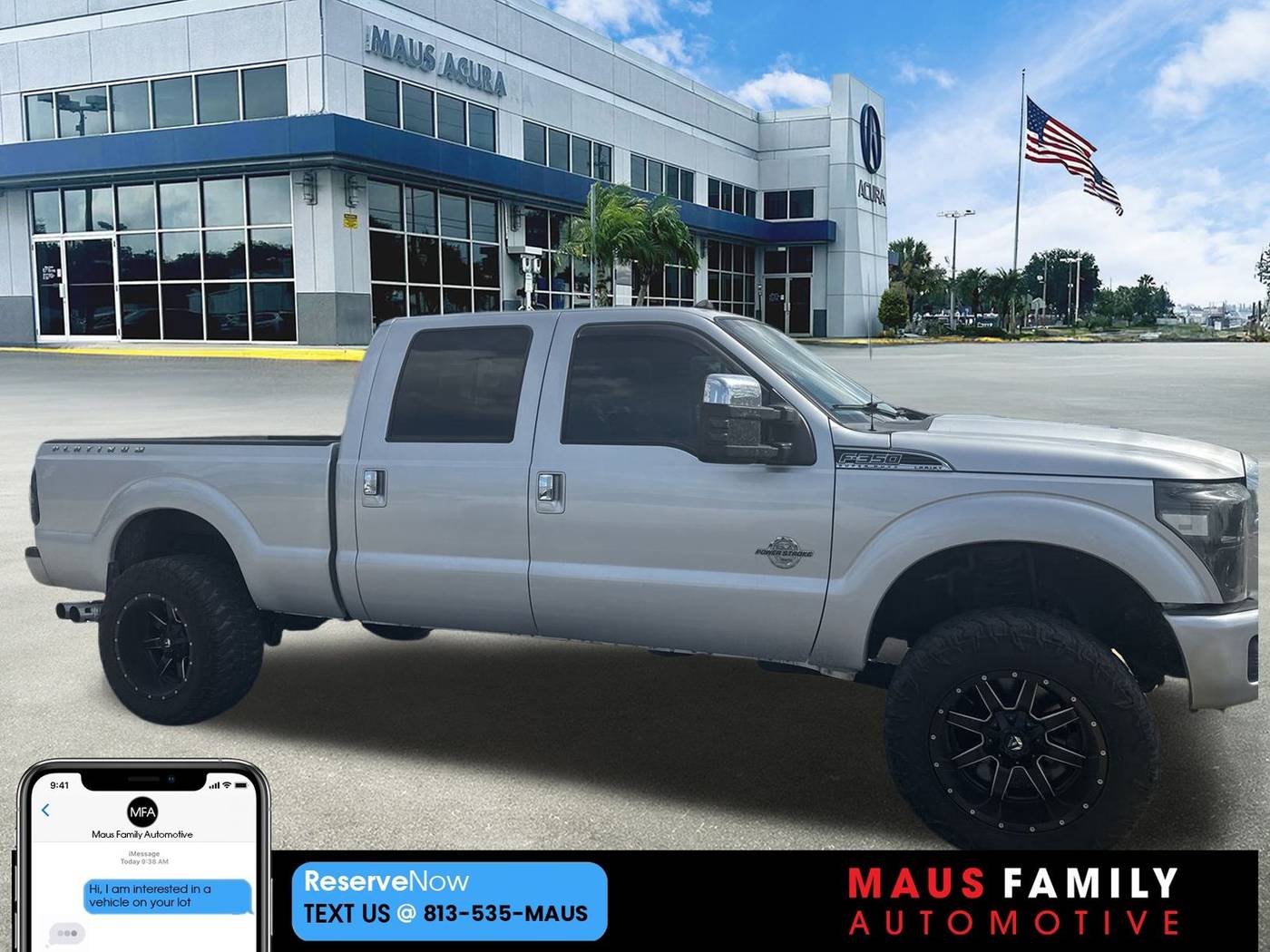 2014 Ford Super Duty F-350 Platinum — Pickup Truck — 136,170 mi — Tampa, FL