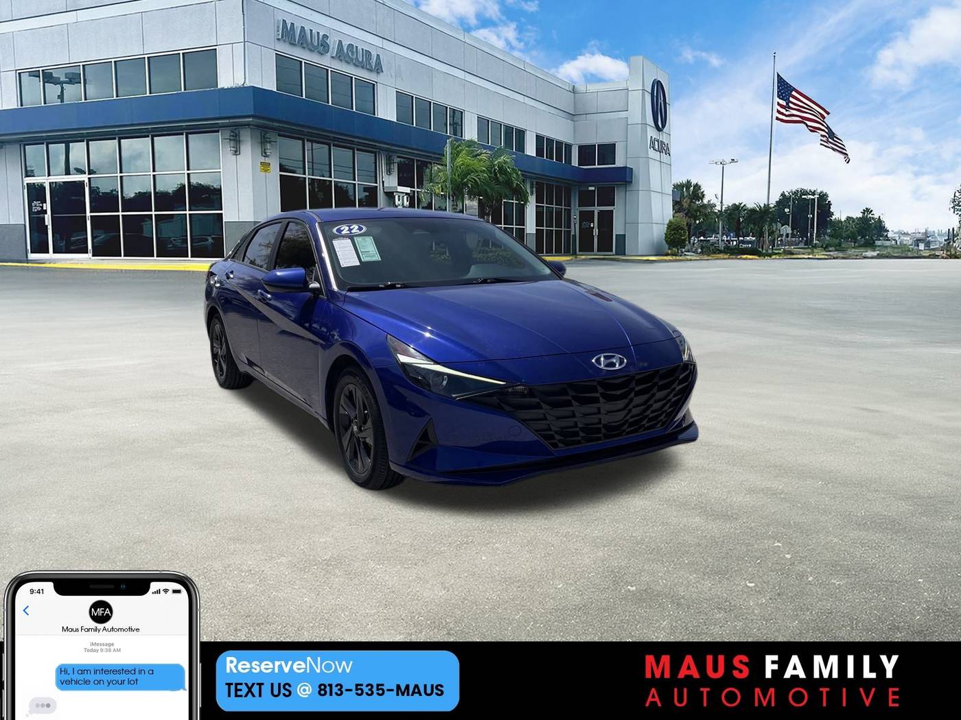 2022 Hyundai Elantra SEL — Sedan — 30,890 mi — Tampa, FL