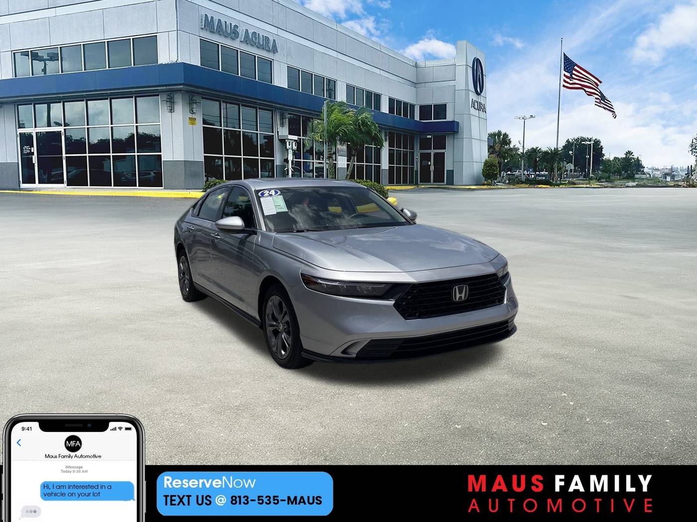 2024 Honda Accord EX — Sedan — 16,207 mi — Tampa, FL