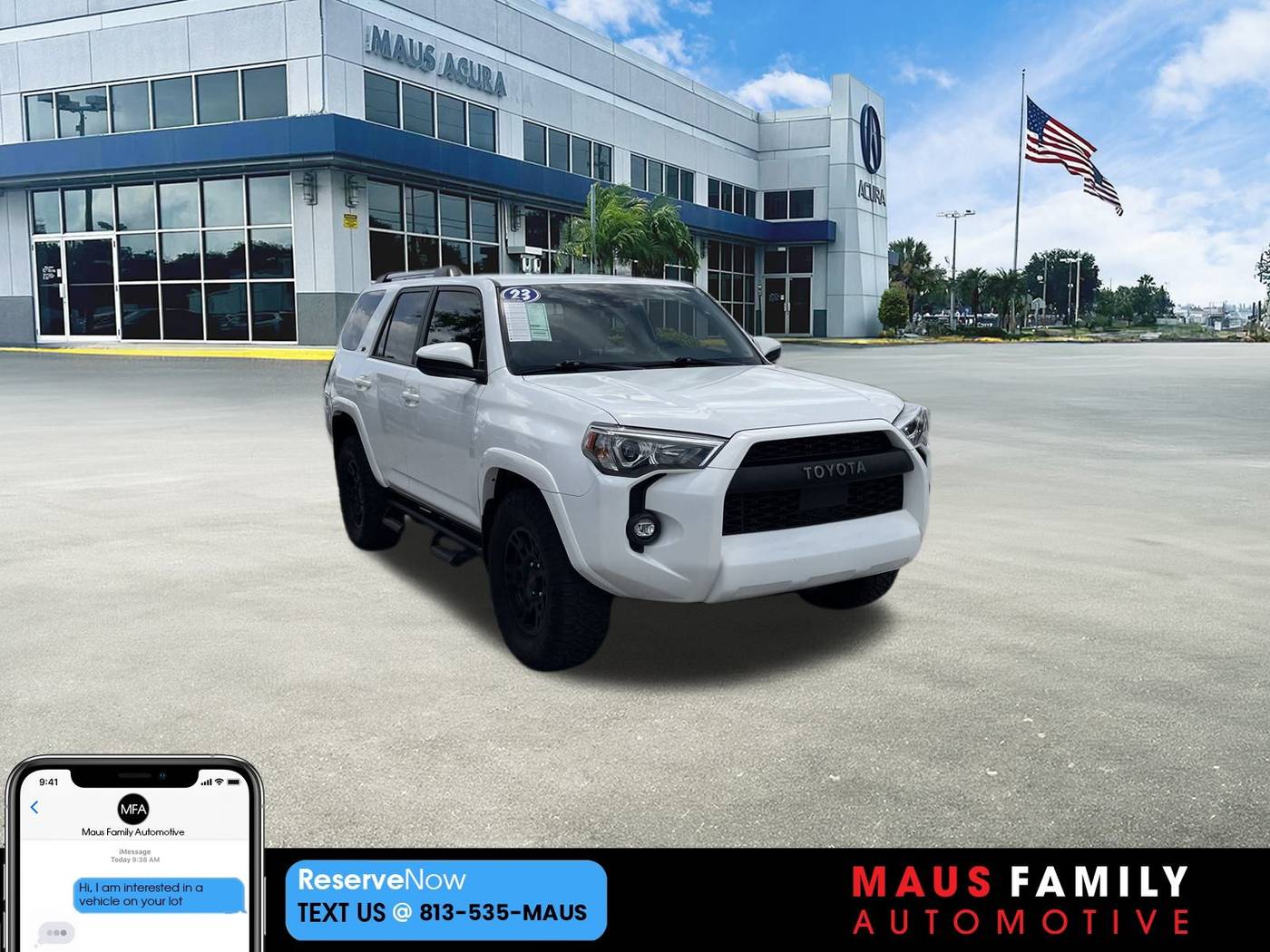 2023 Toyota 4Runner SR5 — SUV — 45,900 mi — Tampa, FL