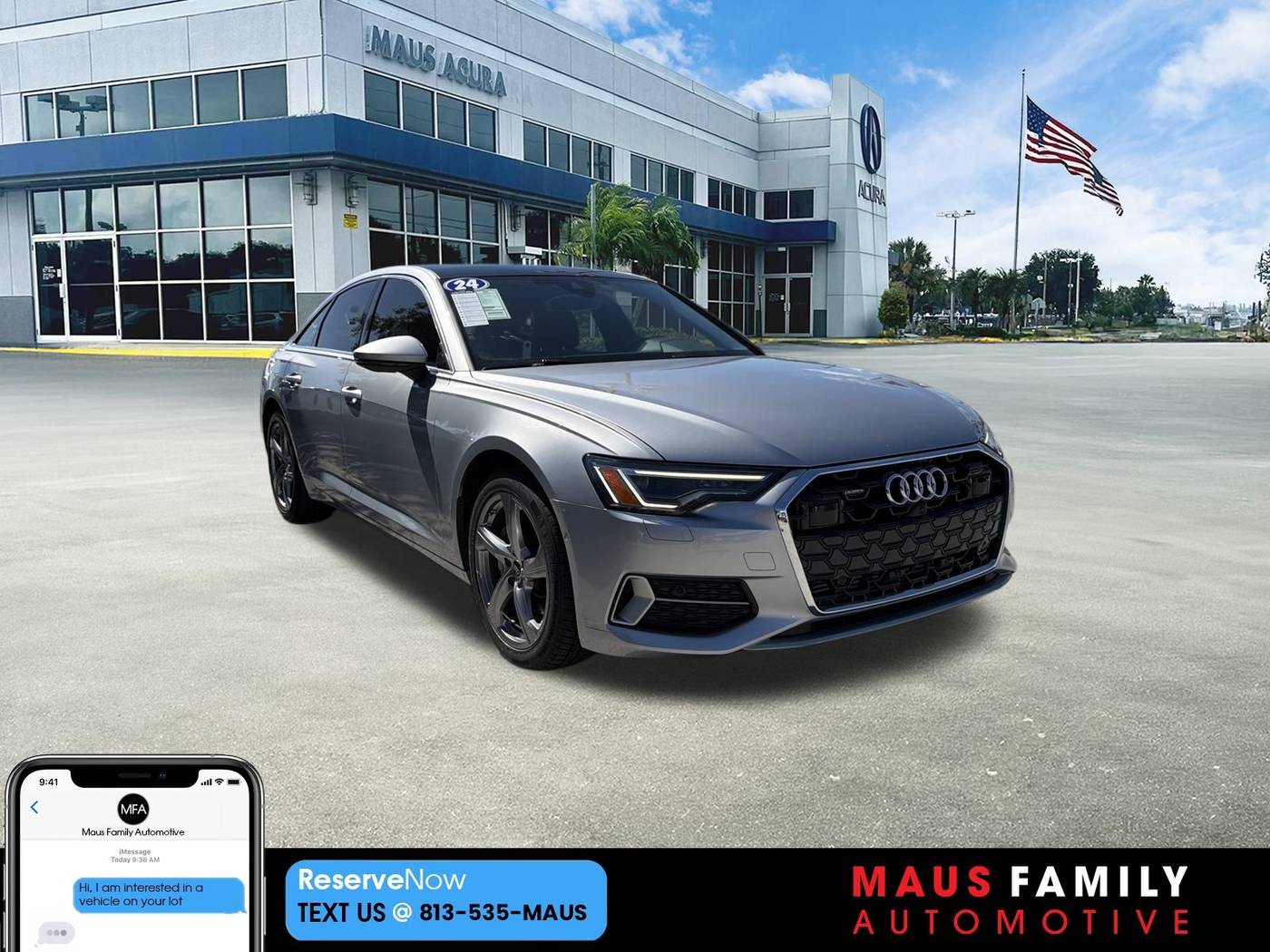 2024 Audi A6 Premium Plus — Sedan — 31,391 mi — Tampa, FL
