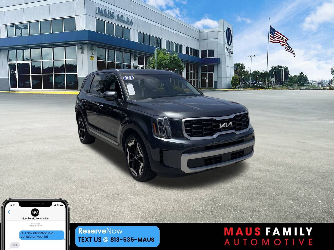 2023 Kia Telluride S — SUV — 46,970 mi — Tampa, FL