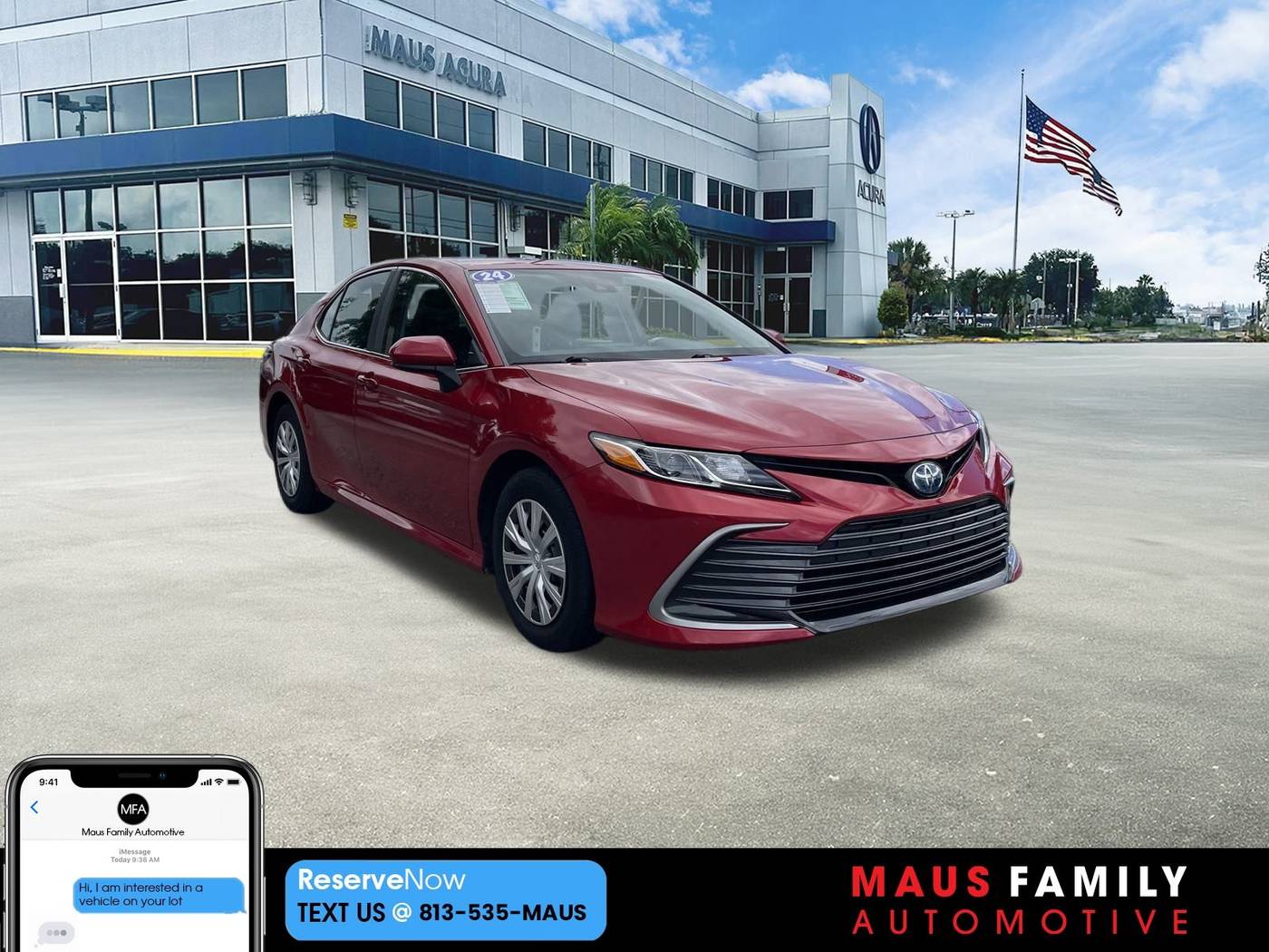 2024 Toyota Camry Hybrid LE — Sedan — 16,135 mi — Tampa, FL