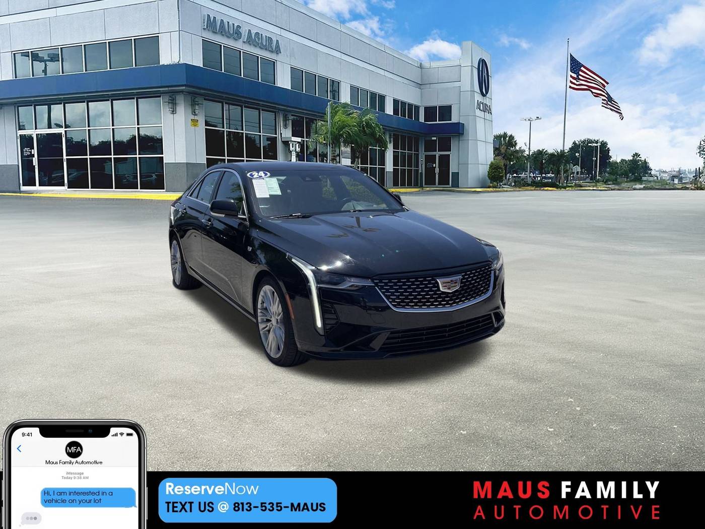2024 Cadillac CT4 Premium Luxury — Sedan — 35,192 mi — Tampa, FL