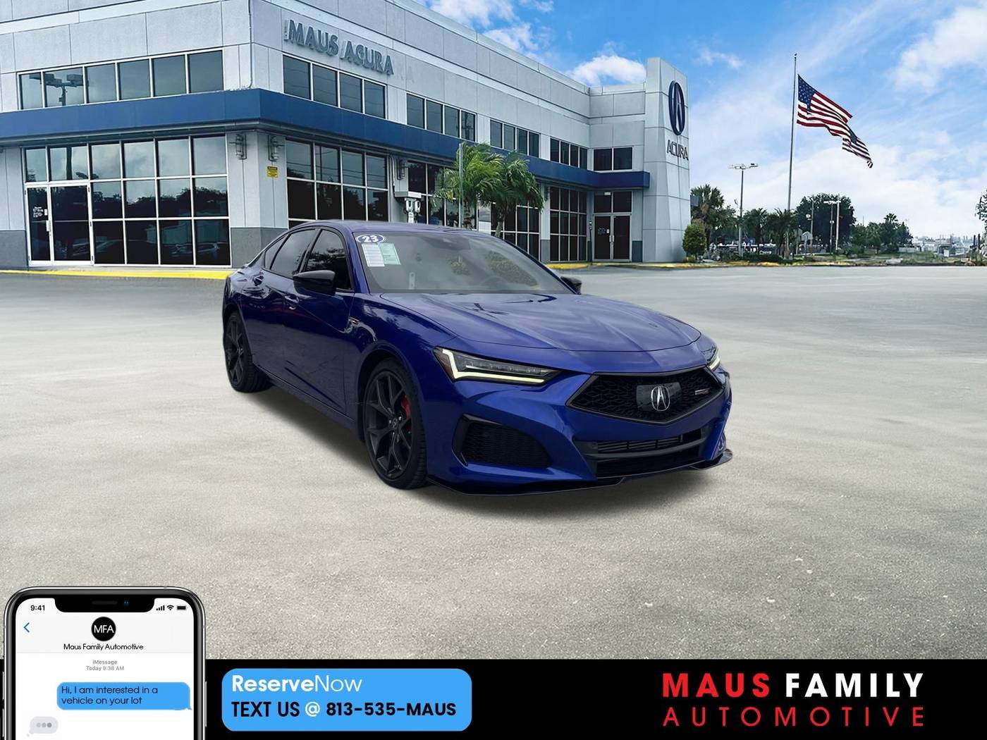 2023 Acura TLX Type S — Sedan — 41,622 mi — Tampa, FL