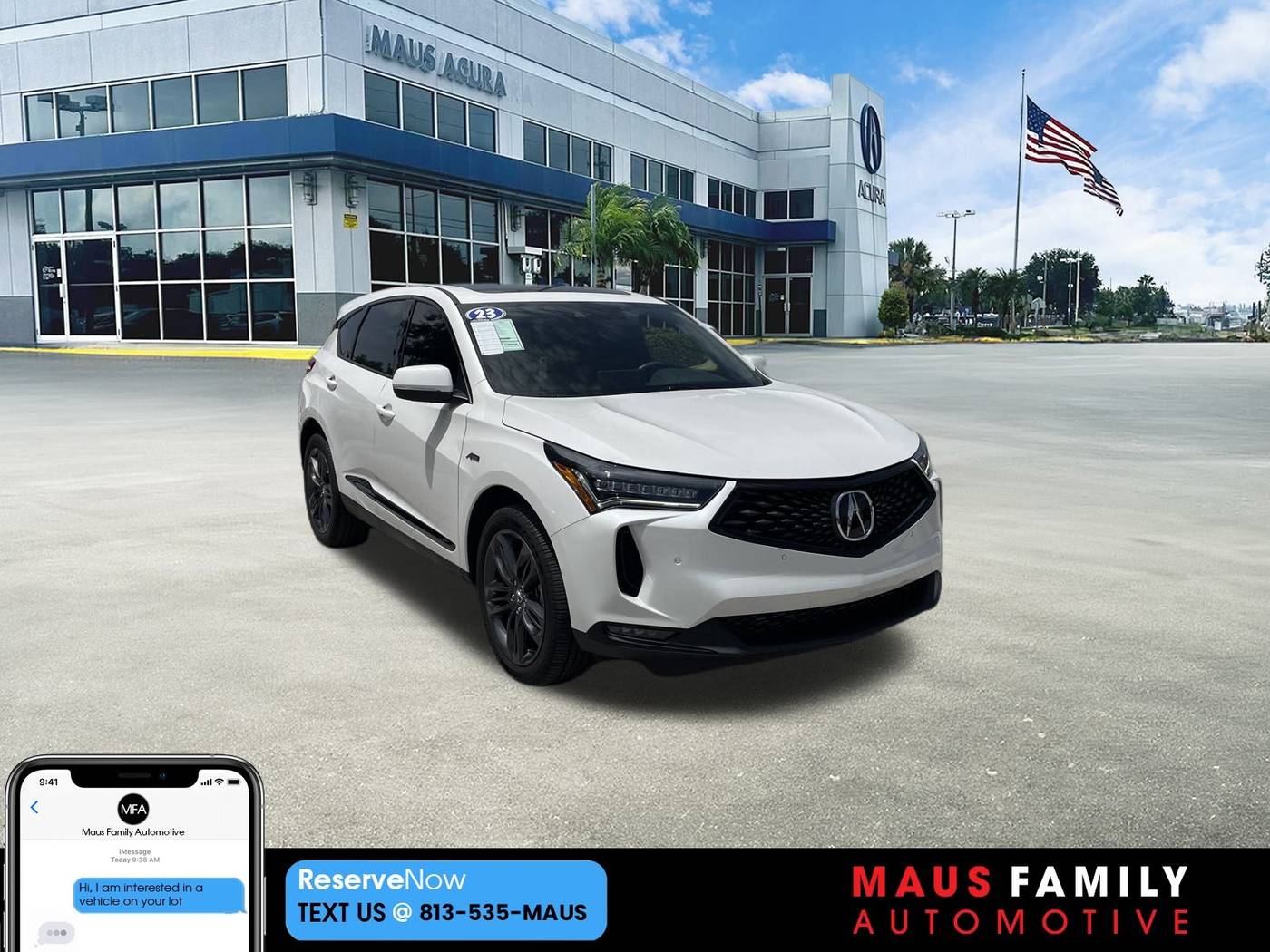 2023 Acura RDX A-Spec Package — SUV — 13,306 mi — Tampa, FL