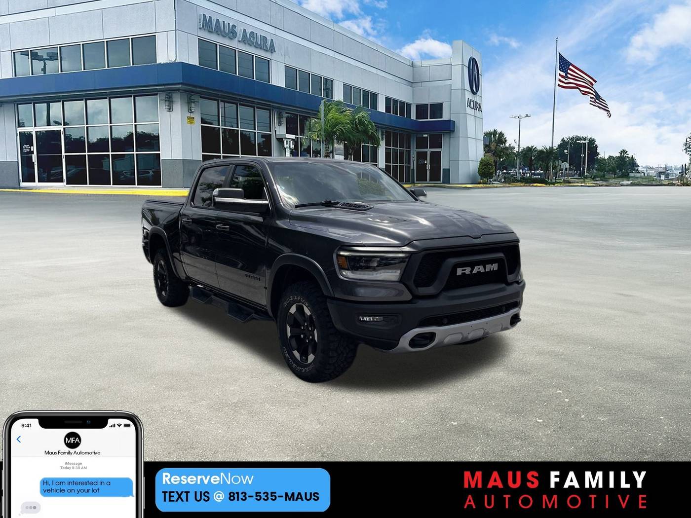 2020 Ram 1500 Rebel — Pickup Truck — 23,374 mi — Tampa, FL