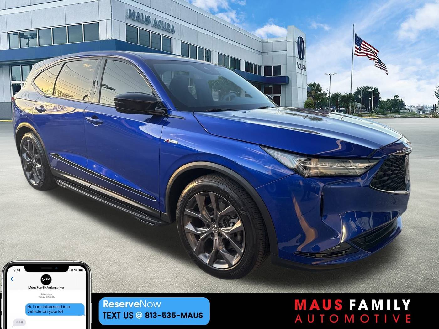 2023 Acura MDX A-Spec Package — SUV — 24,076 mi — Tampa, FL