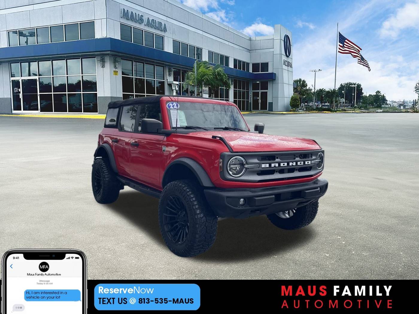 2022 Ford Bronco Big Bend — SUV — 29,690 mi — Tampa, FL