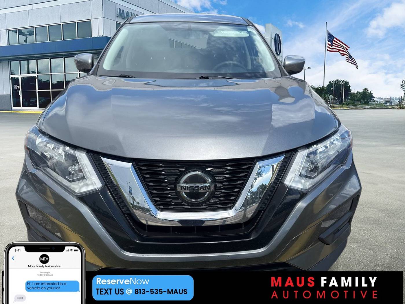 2018 Nissan Rogue S — SUV — 35,910 mi — Tampa, FL