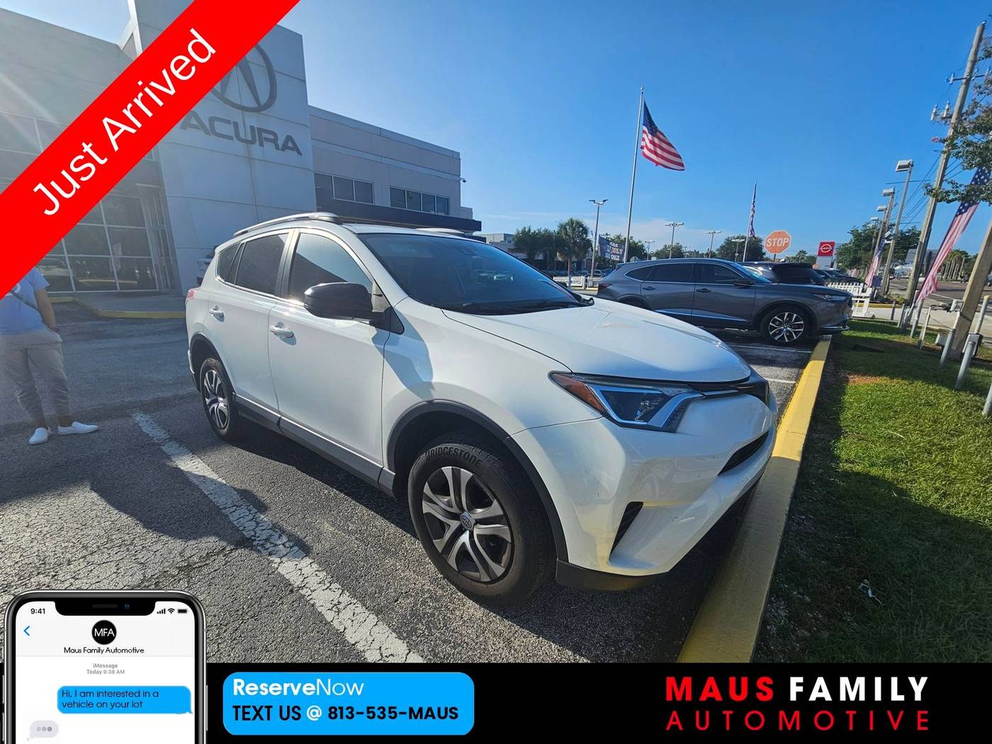 2017 Toyota RAV4 LE — SUV — 72,764 mi — Tampa, FL