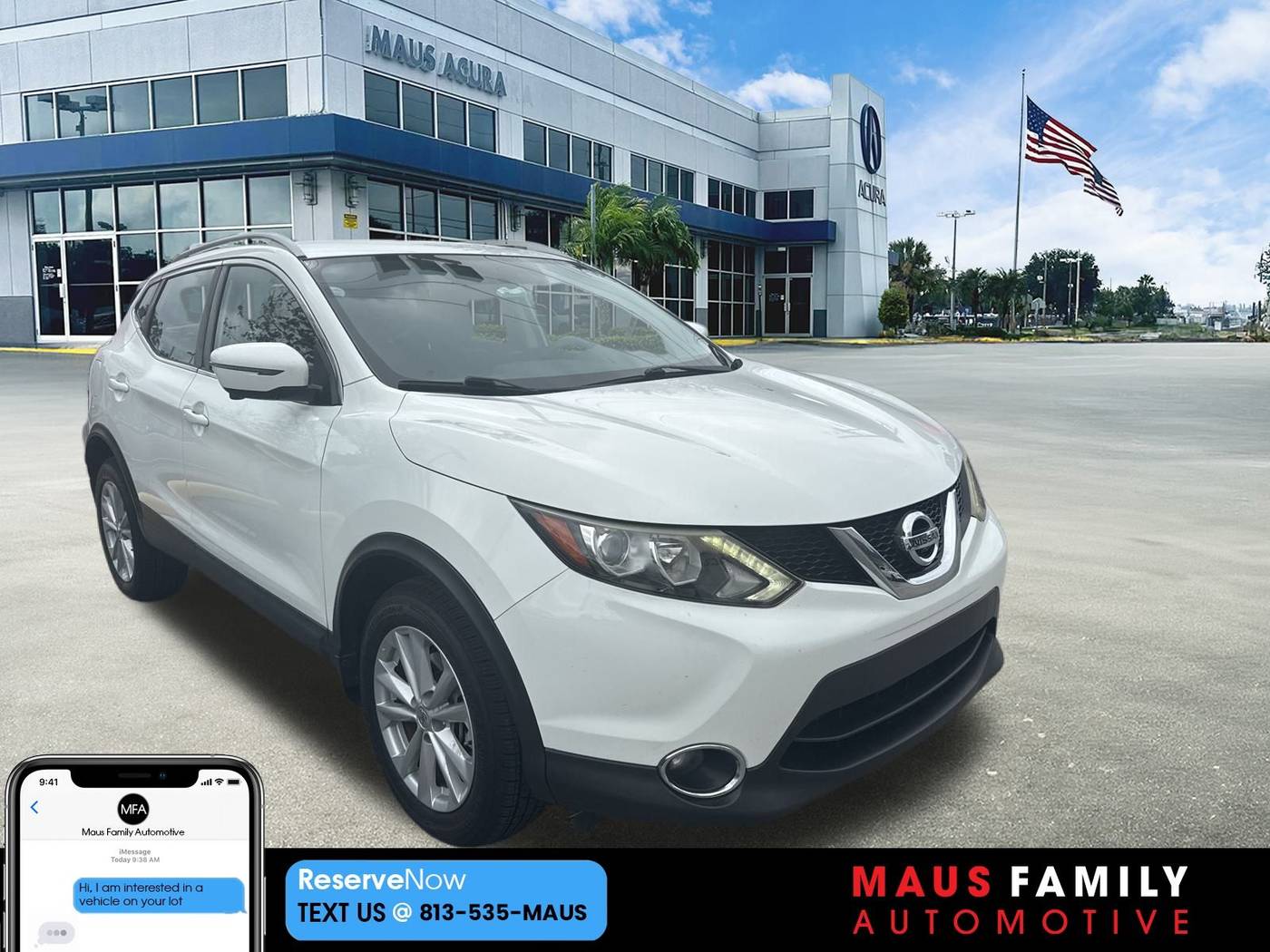 2017 Nissan Rogue Sport SV — SUV — 93,222 mi — Tampa, FL