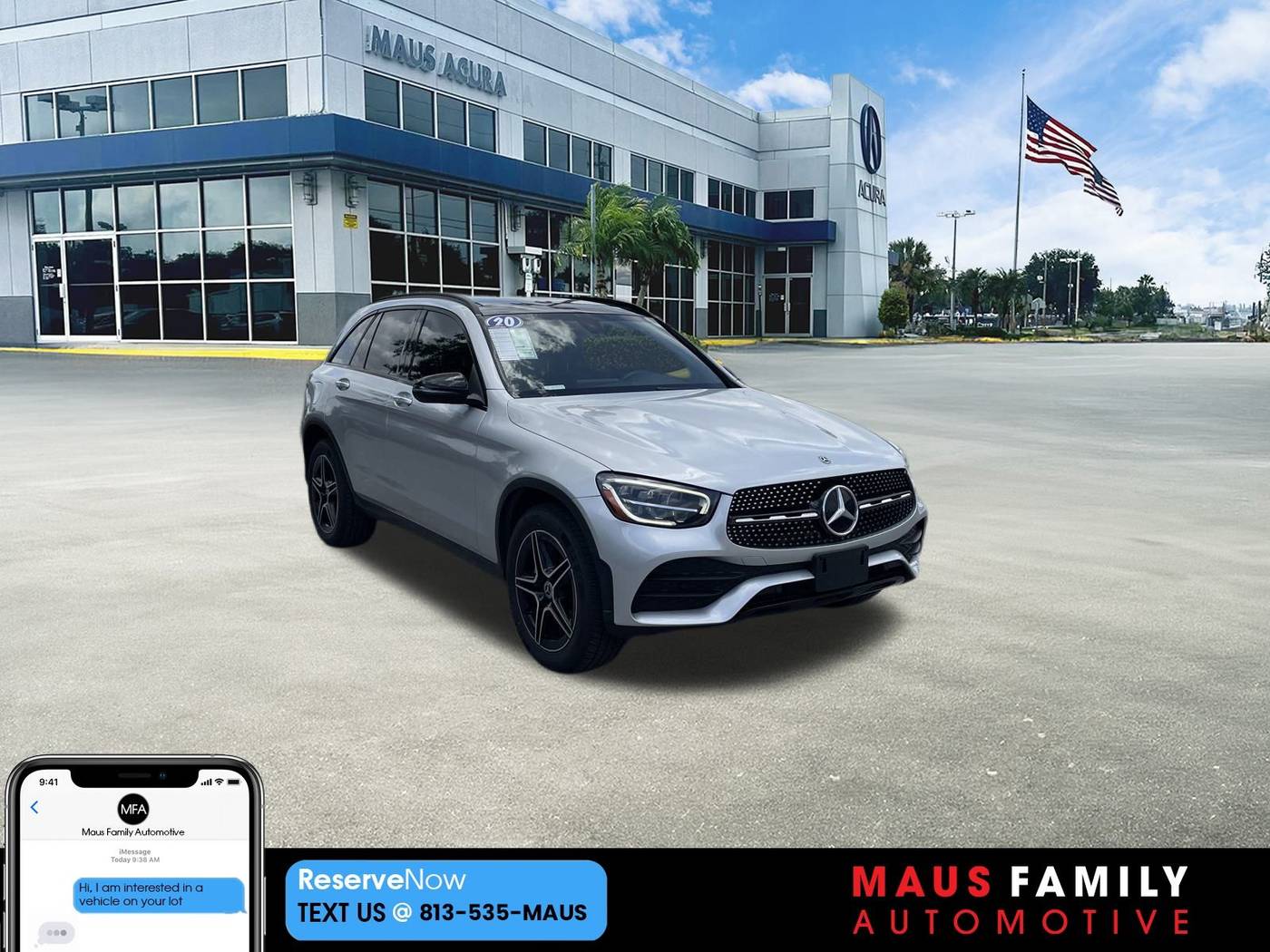 2020 Mercedes-Benz GLC GLC 300 — SUV — 58,758 mi — Tampa, FL