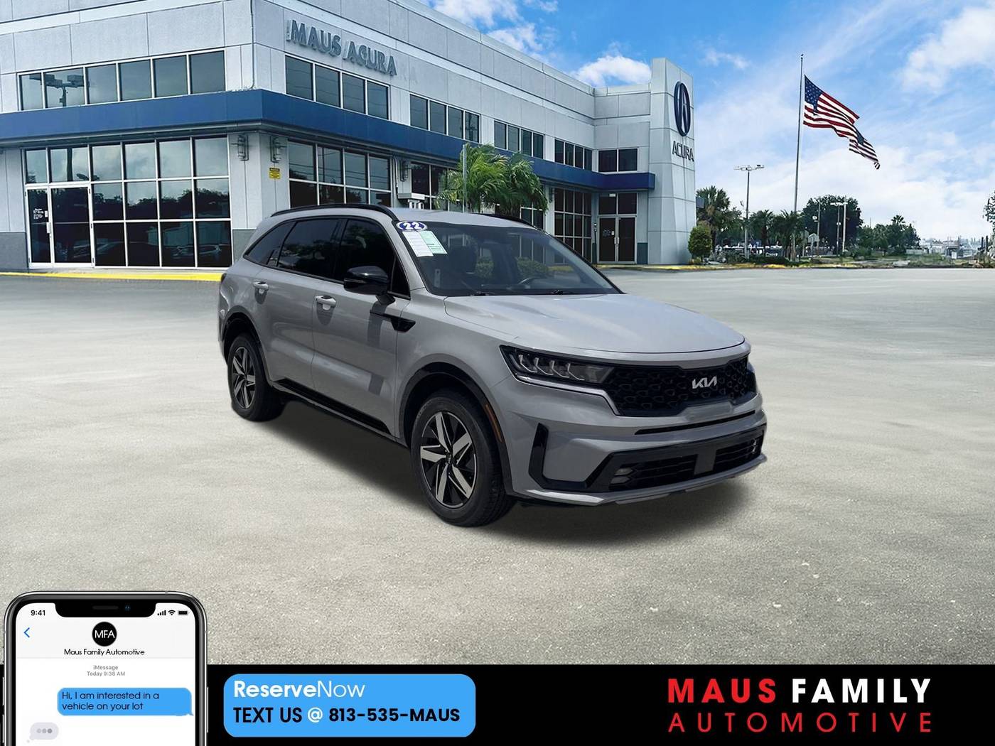 2022 Kia Sorento EX — SUV — 64,947 mi — Tampa, FL