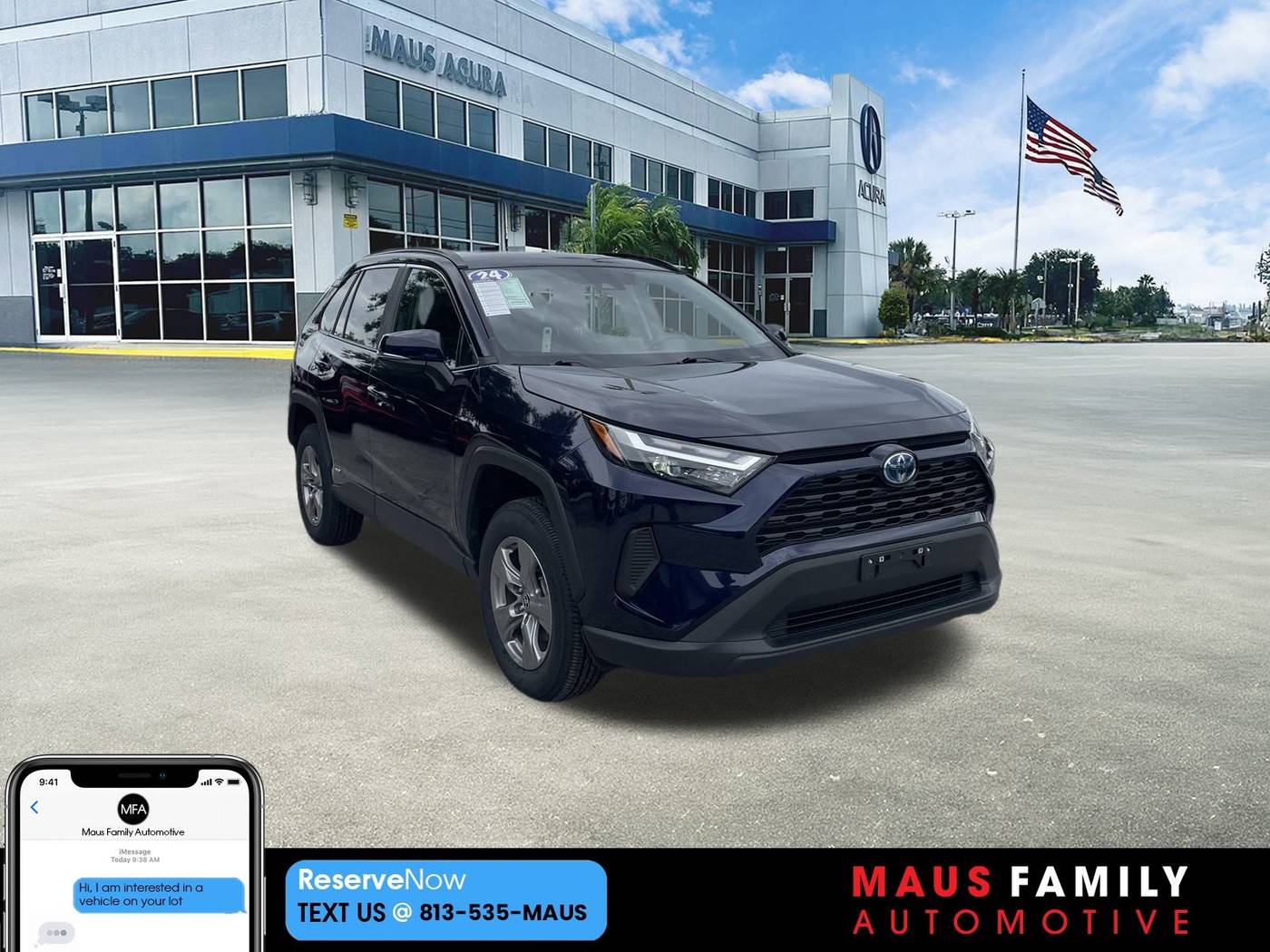 2024 Toyota RAV4 Hybrid XLE — SUV — 34,388 mi — Tampa, FL
