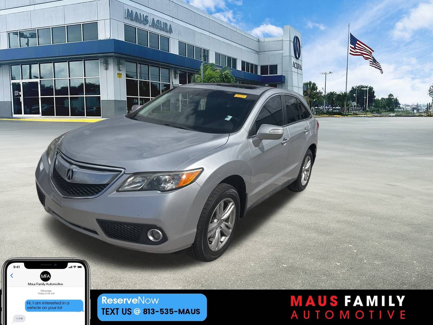 2015 Acura RDX Technology Package — SUV — 98,483 mi — Tampa, FL
