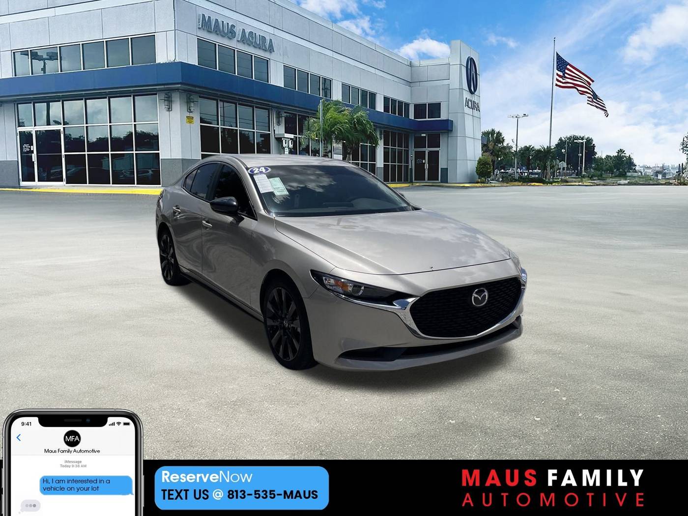 2024 Mazda Mazda3 Select Sport — Sedan — 31,000 mi — Tampa, FL