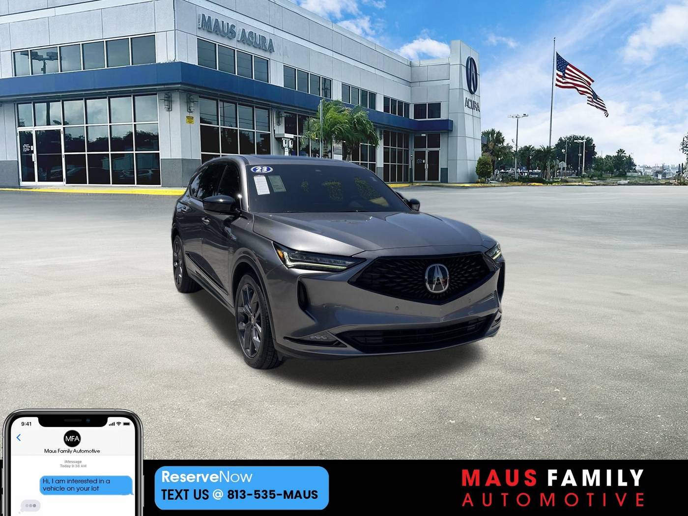 2023 Acura MDX A-Spec Package — SUV — 59,116 mi — Tampa, FL