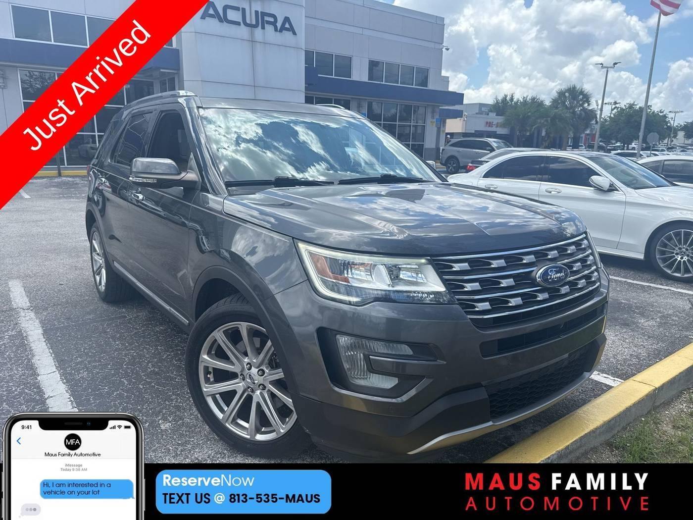 2017 Ford Explorer Limited — SUV — 125,810 mi — Tampa, FL