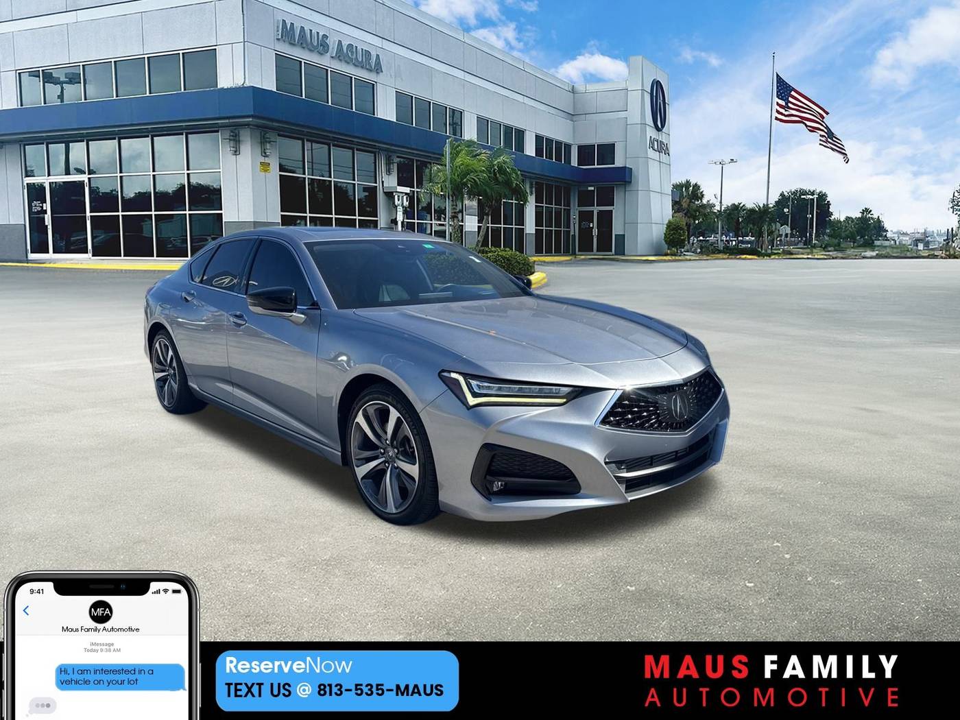 2021 Acura TLX Advance Package — Sedan — 53,956 mi — Tampa, FL