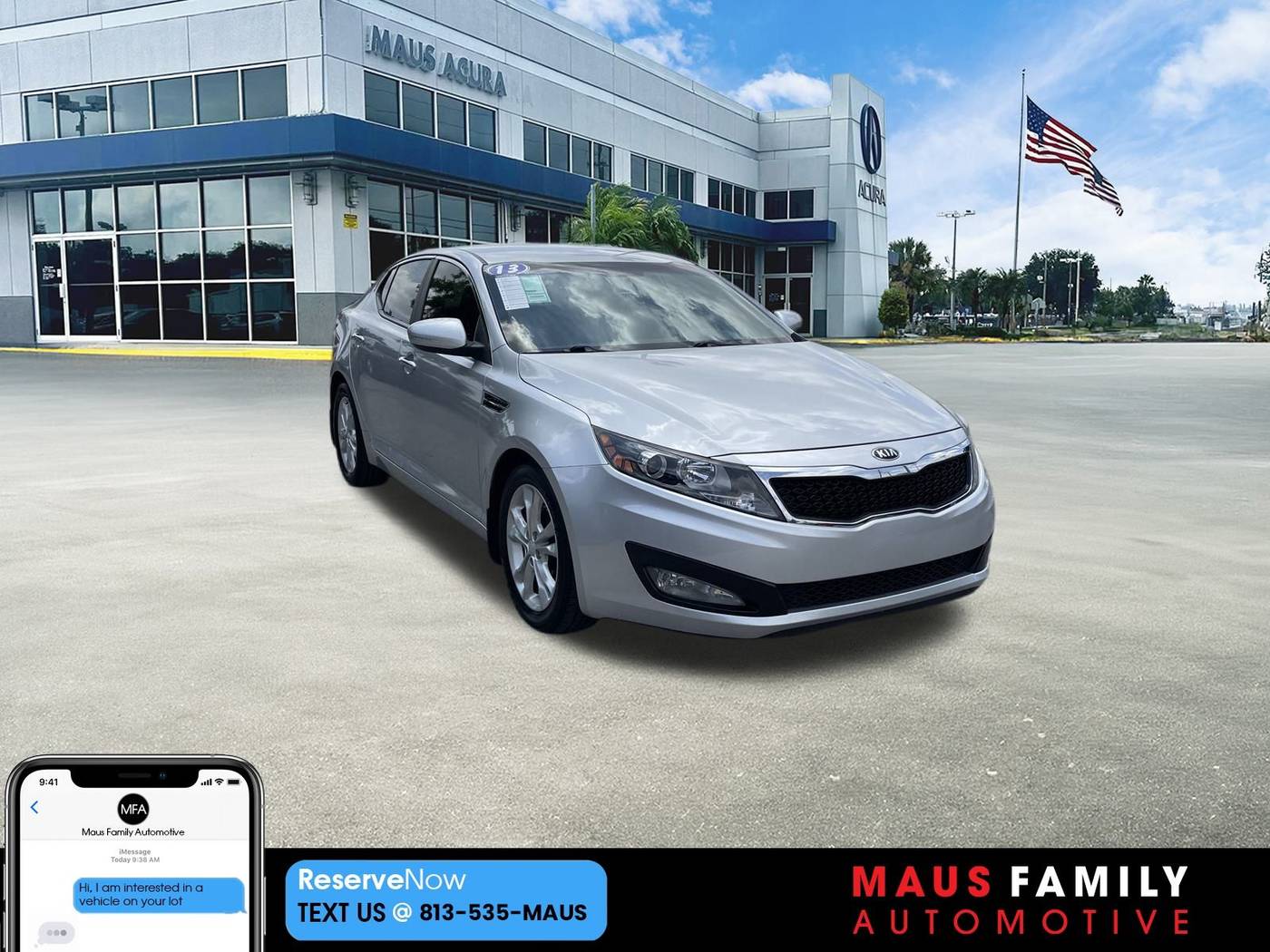 2013 Kia Optima EX — Sedan — 77,768 mi — Tampa, FL