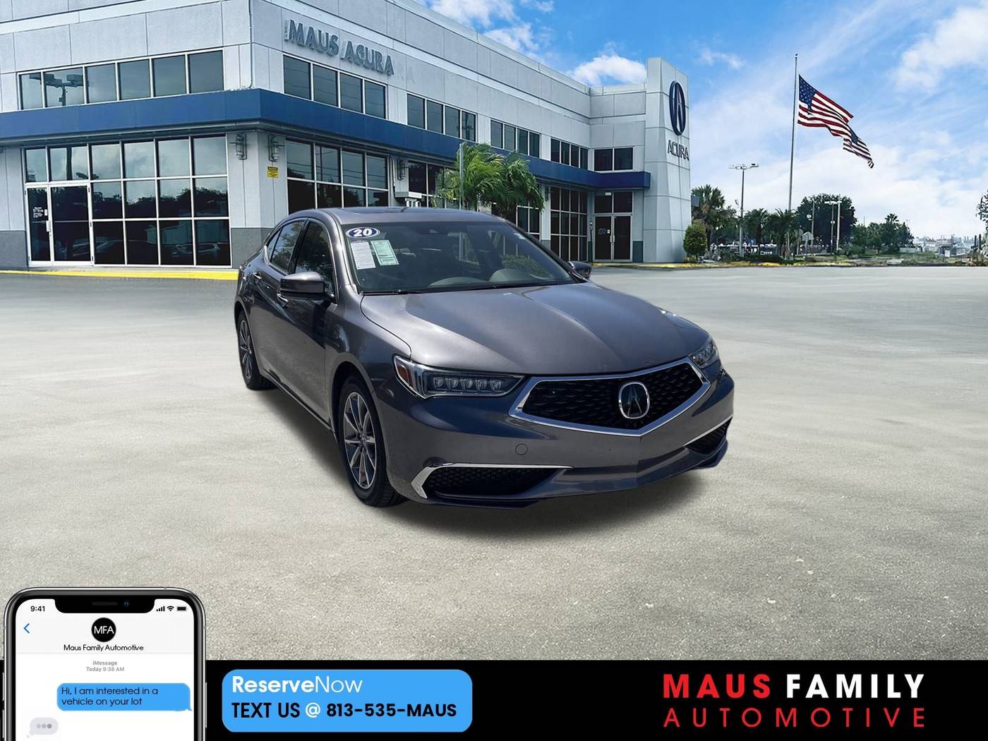 2020 Acura TLX Standard — Sedan — 39,532 mi — Tampa, FL