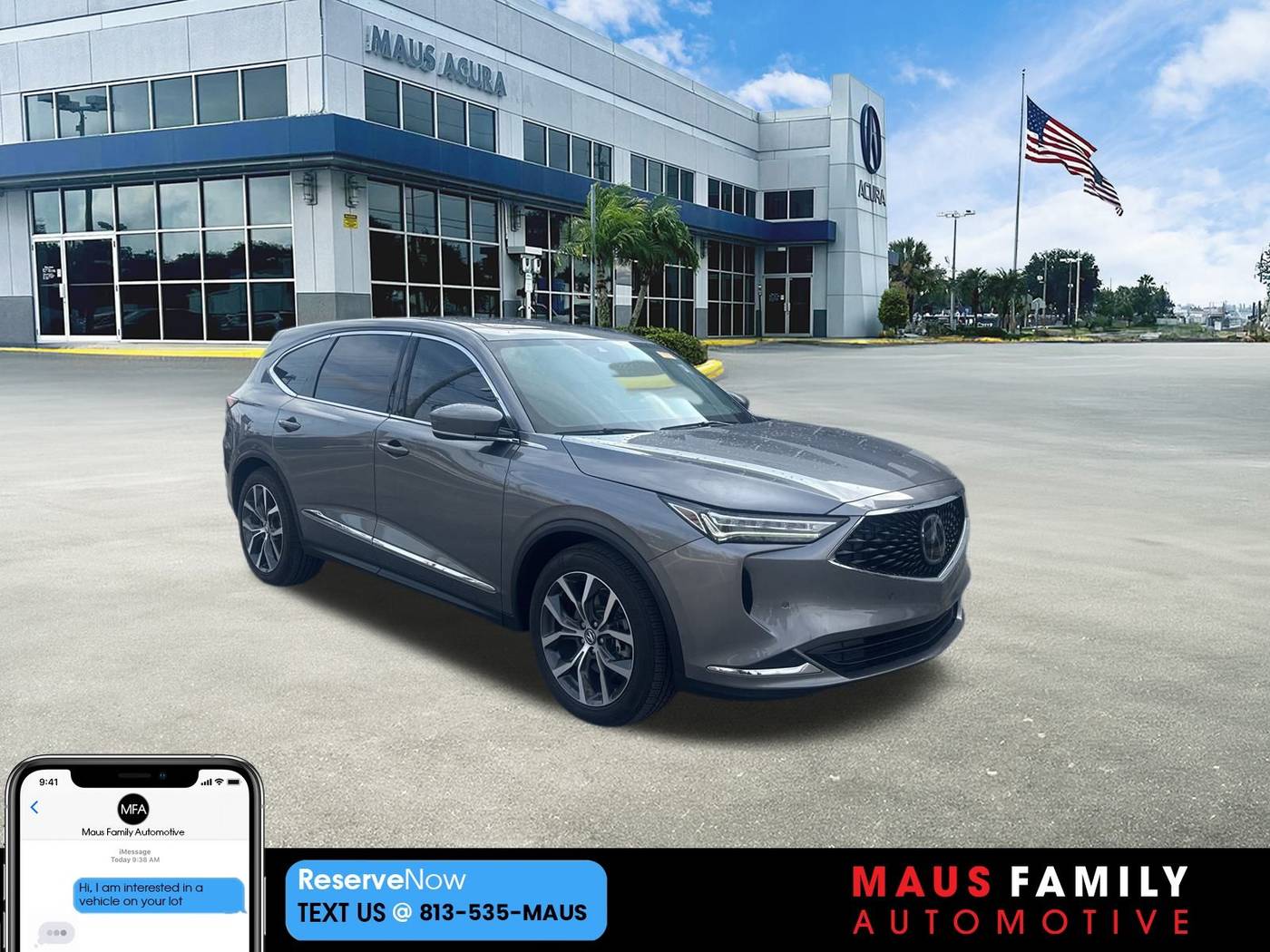 2023 Acura MDX Technology Package — SUV — 34,936 mi — Tampa, FL