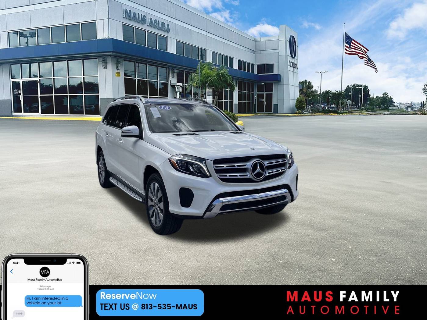 2018 Mercedes-Benz GLS GLS 450 — SUV — 74,129 mi — Tampa, FL