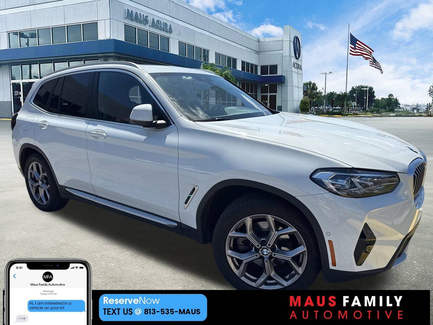 2023 BMW X3 30i — SUV — 12,765 mi — Tampa, FL