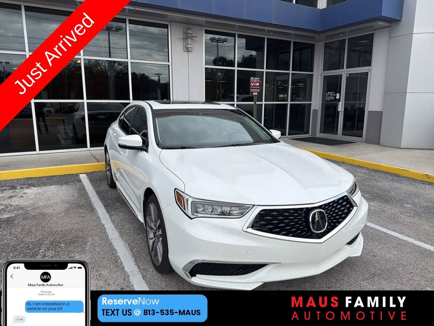2019 Acura TLX Technology Package — Sedan — 42,718 mi — Tampa, FL