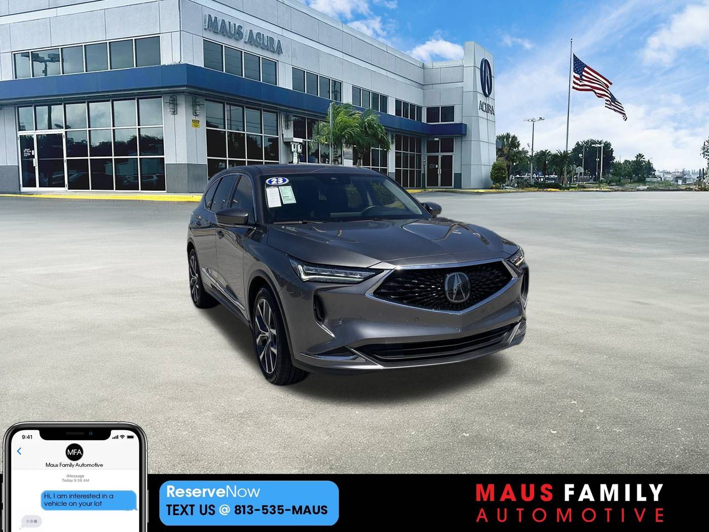 2023 Acura MDX Technology Package — SUV — 35,856 mi — Tampa, FL