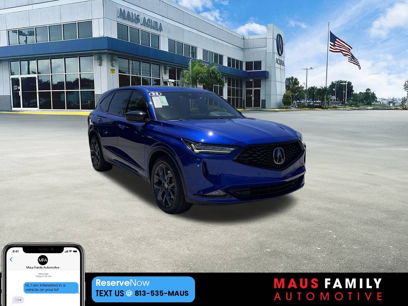 2023 Acura MDX A-Spec Package — SUV — 21,885 mi — Tampa, FL