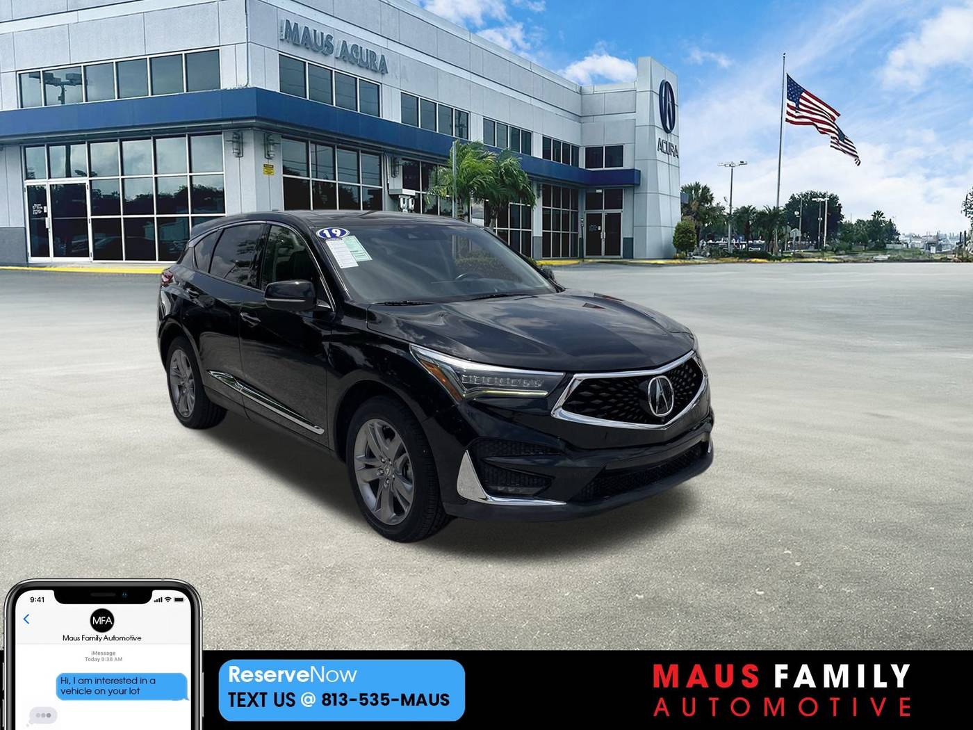 2019 Acura RDX Advance Package — SUV — 82,461 mi — Tampa, FL