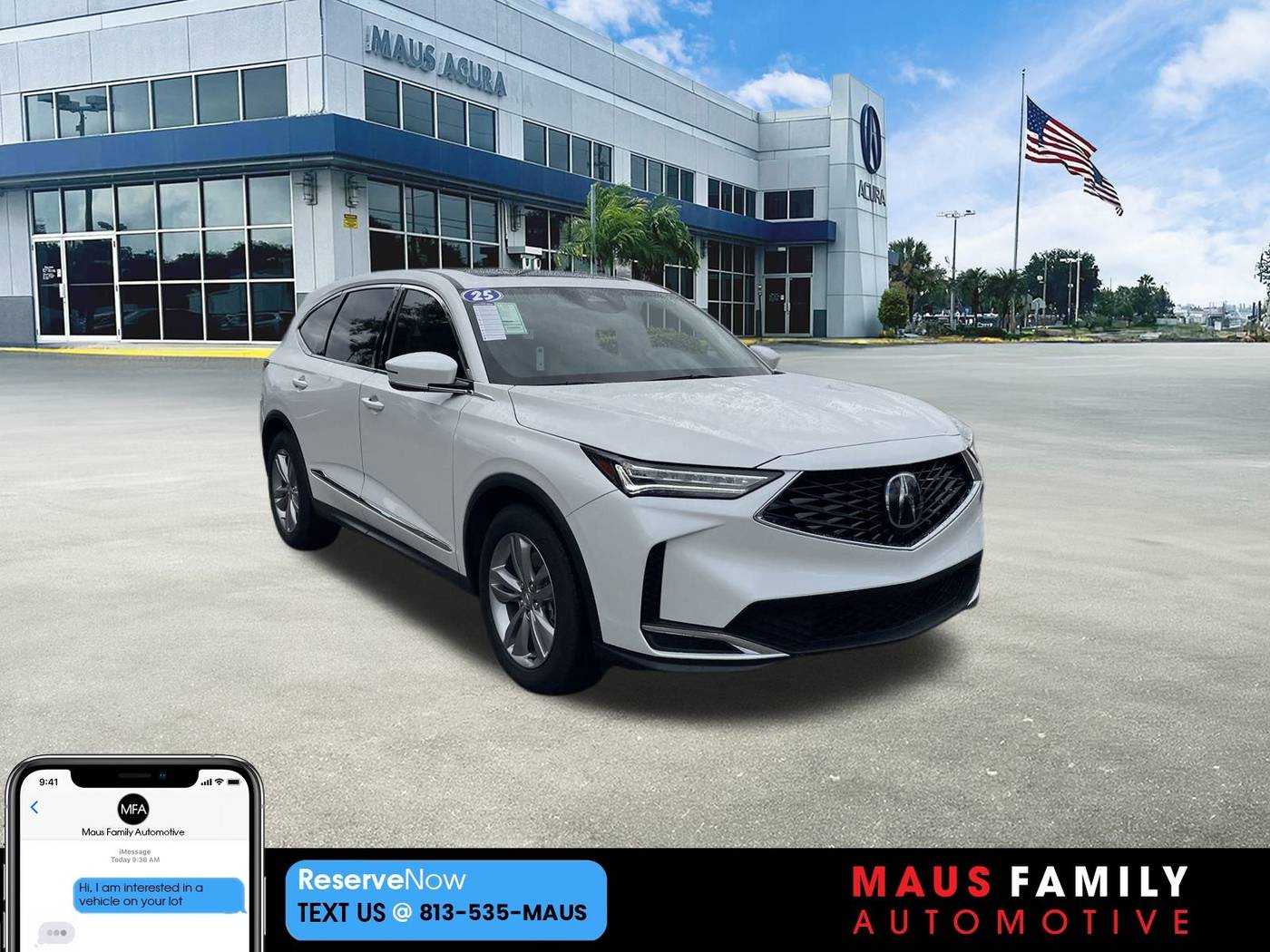 2025 Acura MDX Standard — SUV — 5,944 mi — Tampa, FL