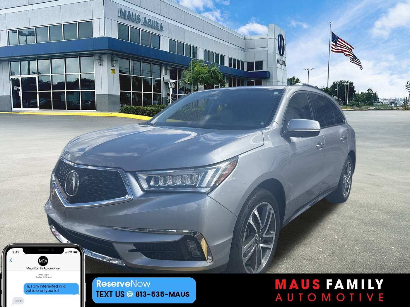2017 Acura MDX Advance Package — SUV — 97,985 mi — Tampa, FL