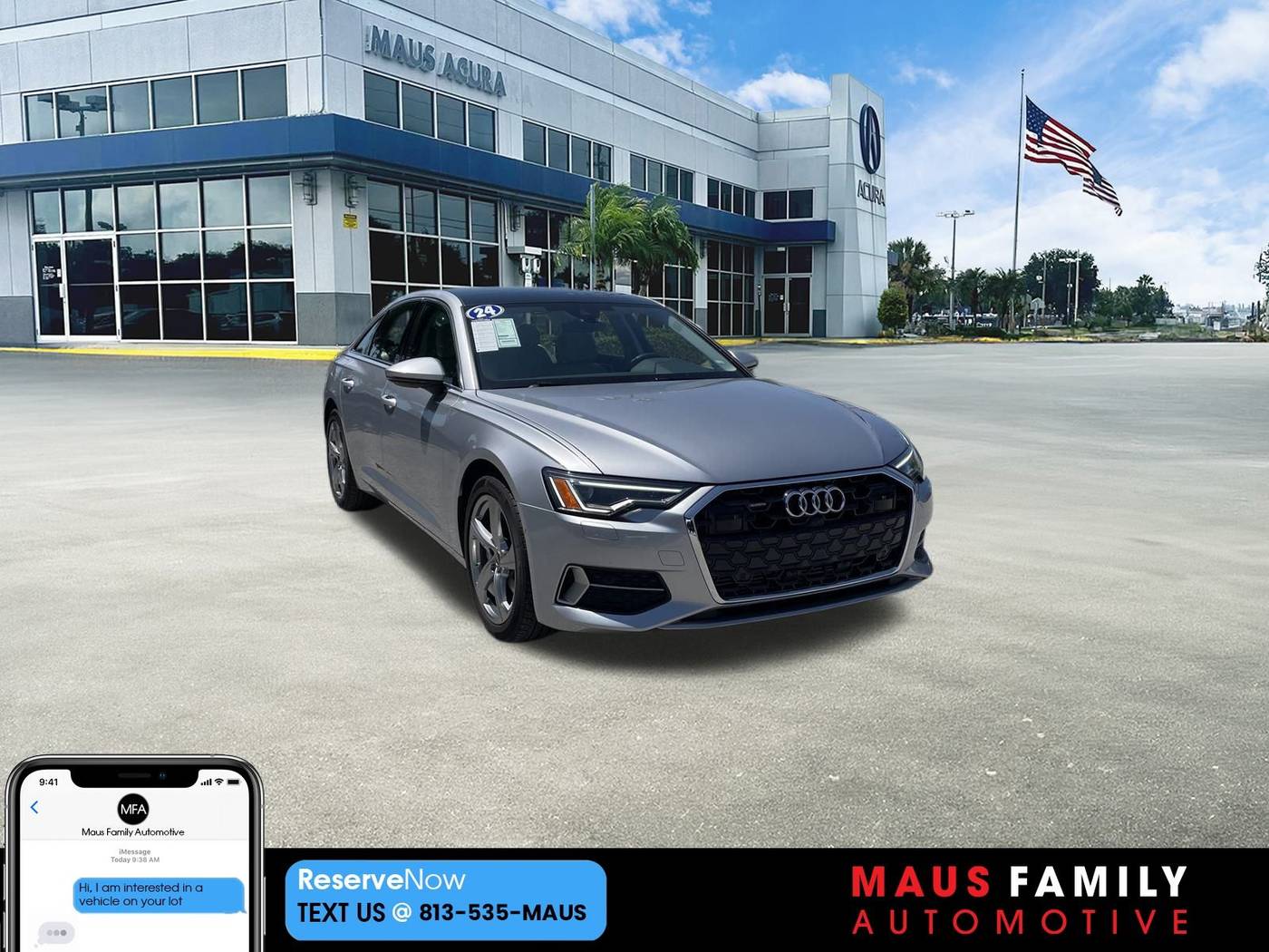 2024 Audi A6 Premium Plus — Sedan — 31,161 mi — Tampa, FL
